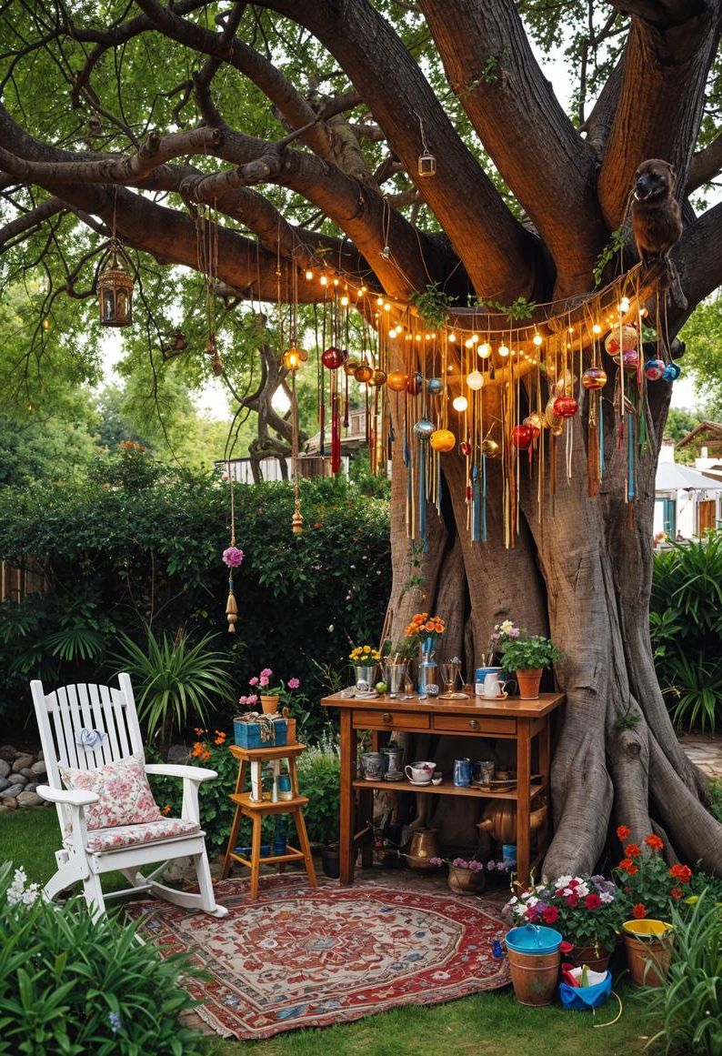 13. Handmade Glass Bottle Wind Chimes - photo 3