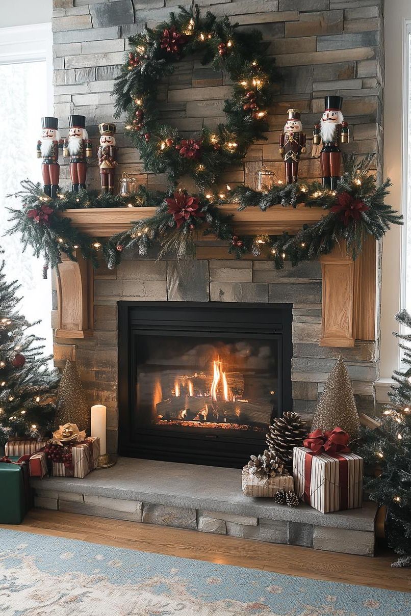 5. Vintage Nutcrackers and Figurine Displays