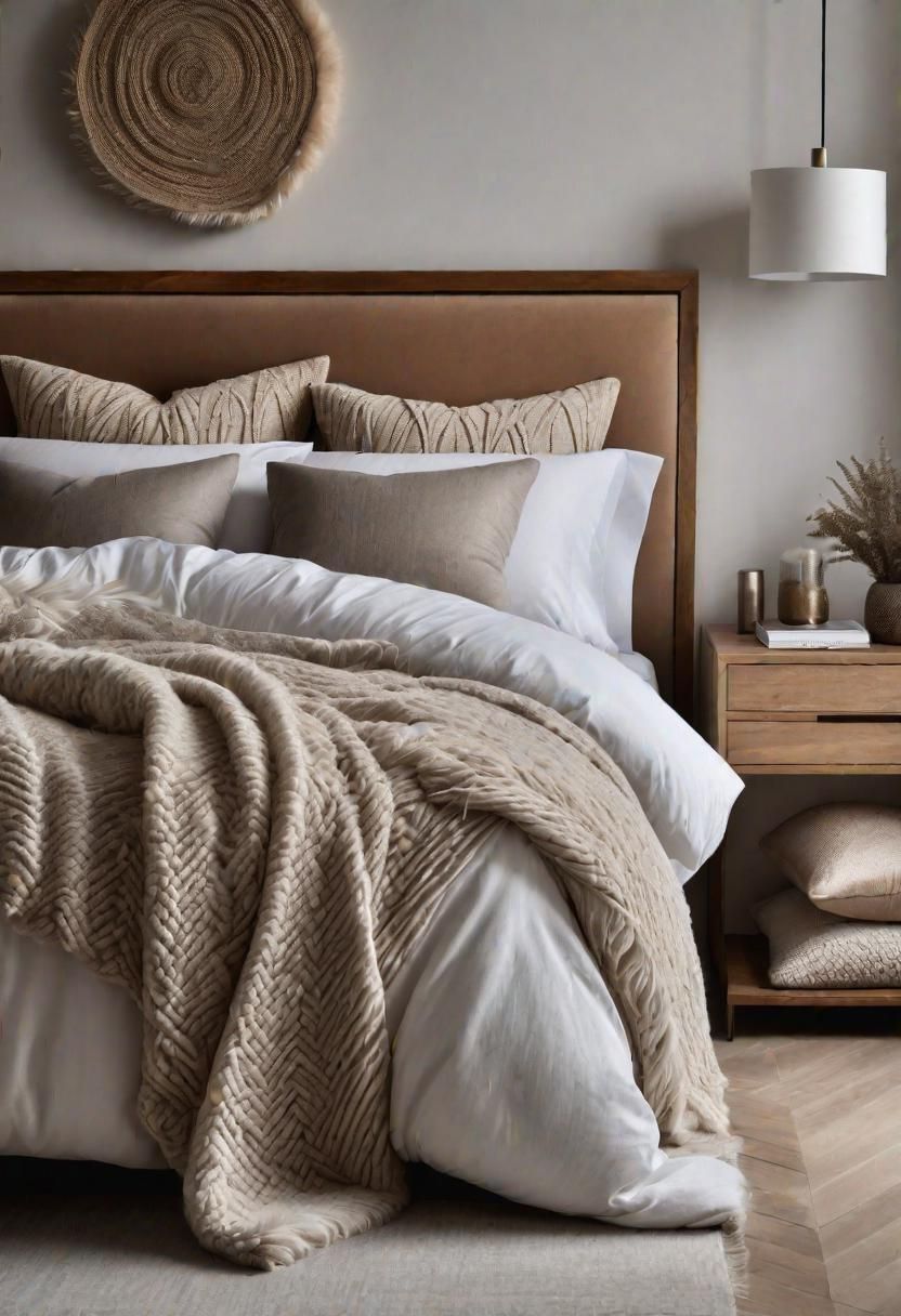 32. Bedroom Oasis Built on Texture