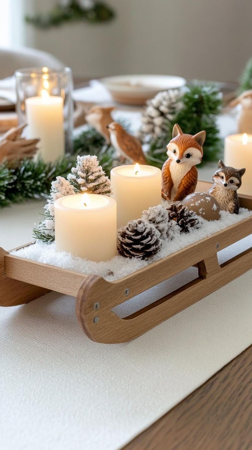 14. Vintage Sled Tray