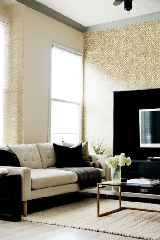 23. Wallpaper Accent Wall for Instant Style