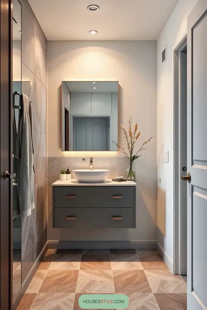 Floating Vanities That Free Up Floor Space - photo 2