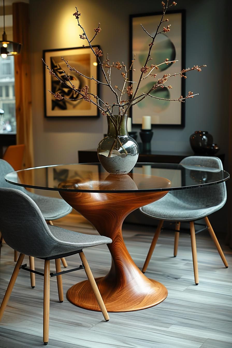 7. Elegant Mid-Century Dining Sets - photo 3