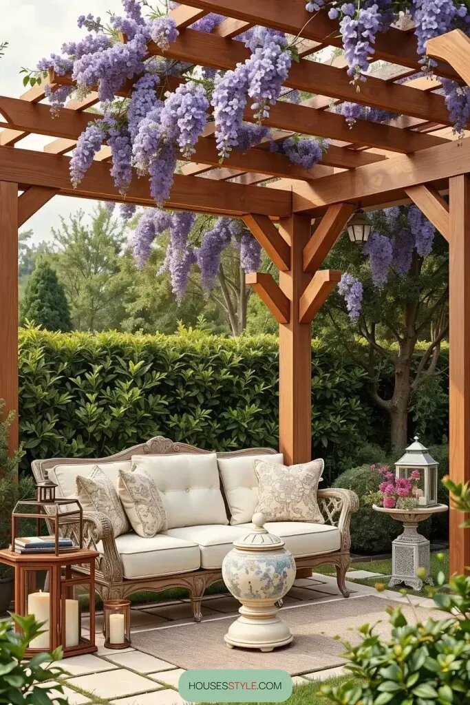 Upholstered Benches for Luxury Outdoor Seating