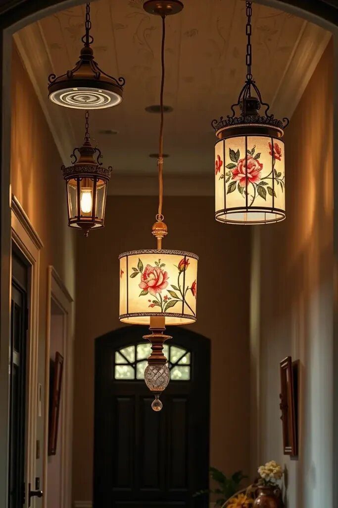 Painting Entryway Lampshades and Fixtures for a Personal Touch - photo 2