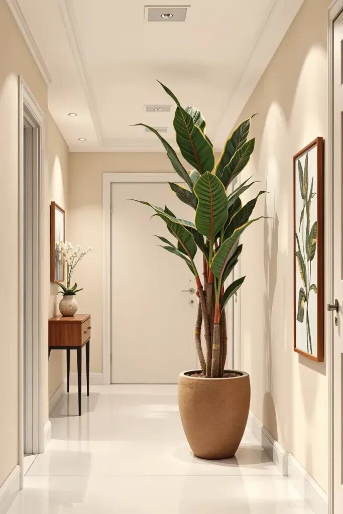 Minimalist Planters for Tall Decorative Plants