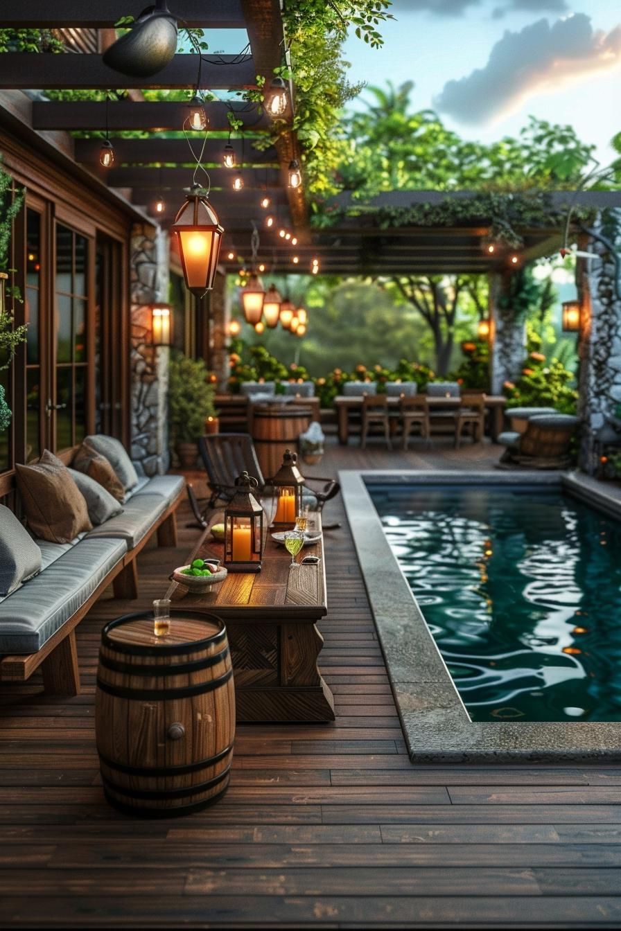 9. Rustic Pool Deck Style - photo 2