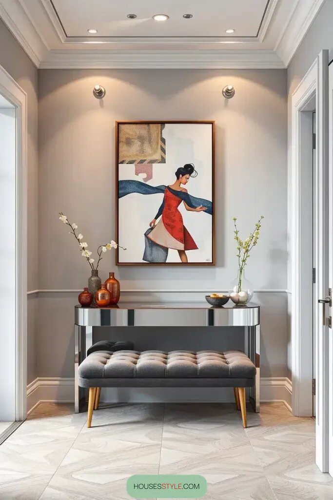 Furniture That Frames Your Hallway Art