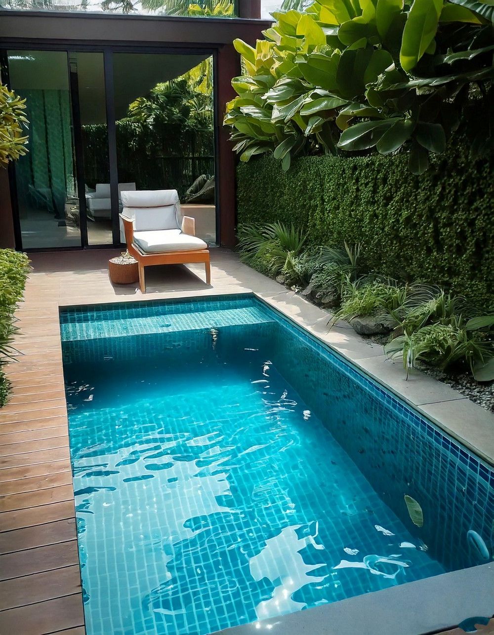 Modern Sleek Plunge Pool Look