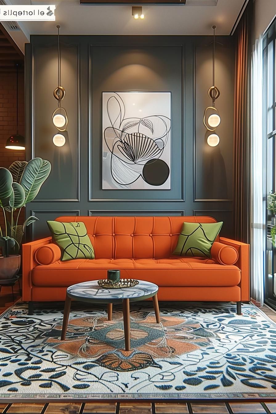 5. Bold Colorful Wall Art Ideas - photo 3