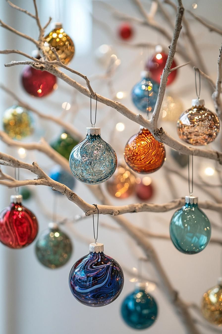8. Elegant Hand-Blown Glass Bauble Ideas - photo 3