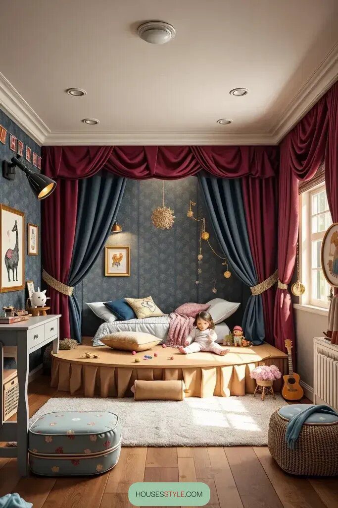 Theatrical Stage-Inspired Kids' Bedrooms