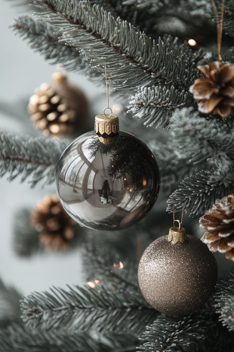 13. Smoky Glass Ornament Ideas