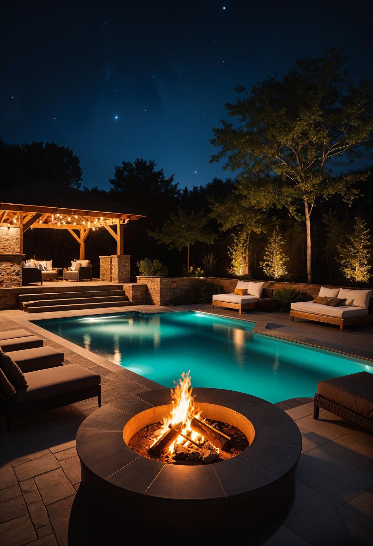 12. Fire Pit and Pool Combos - photo 3
