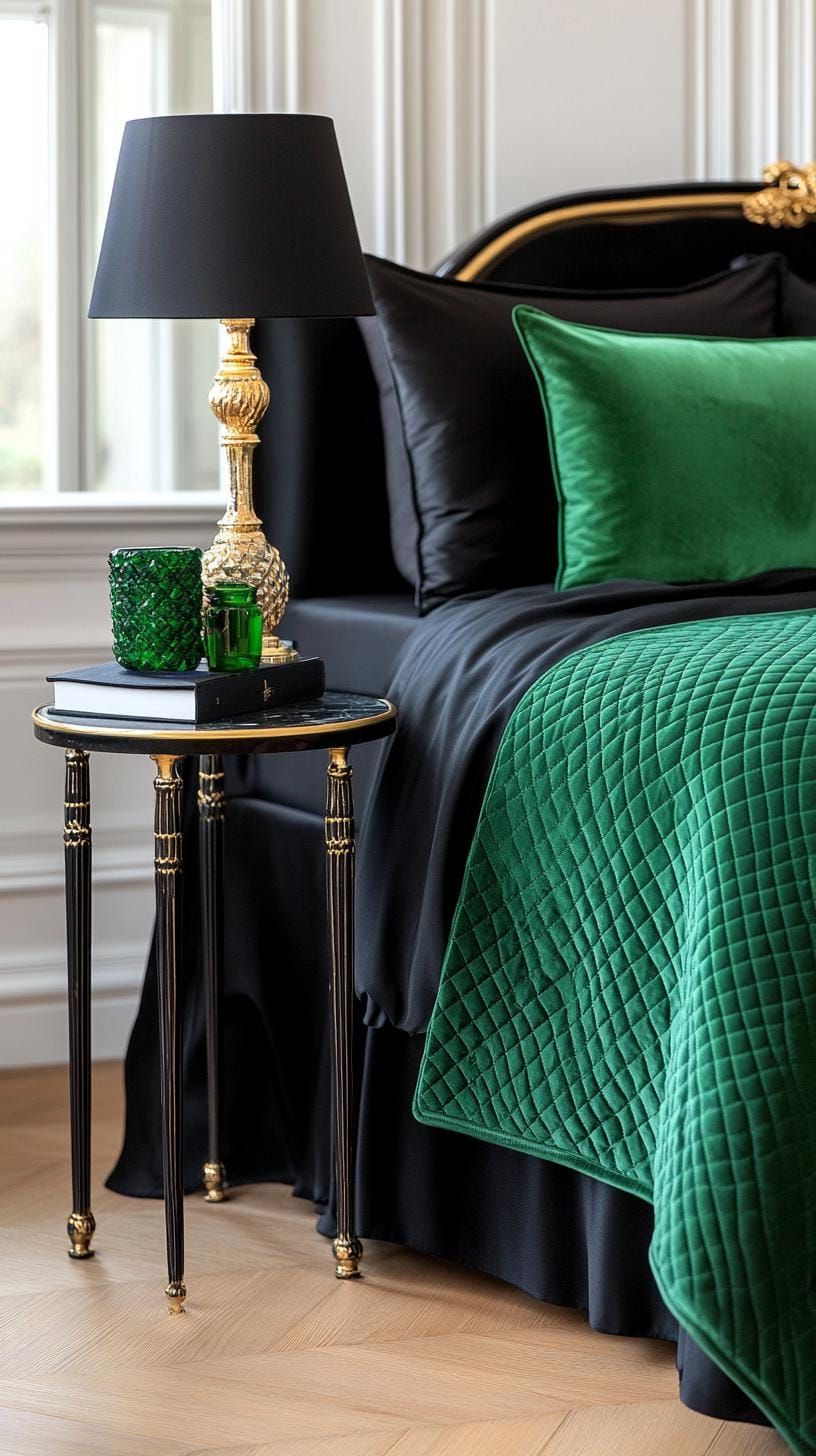 13. Refined and Regal Bedroom Décor Ideas - photo 4