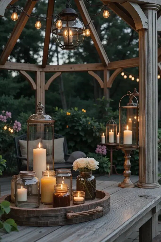 Scented Candles That Enhance Your Gazebo - photo 2