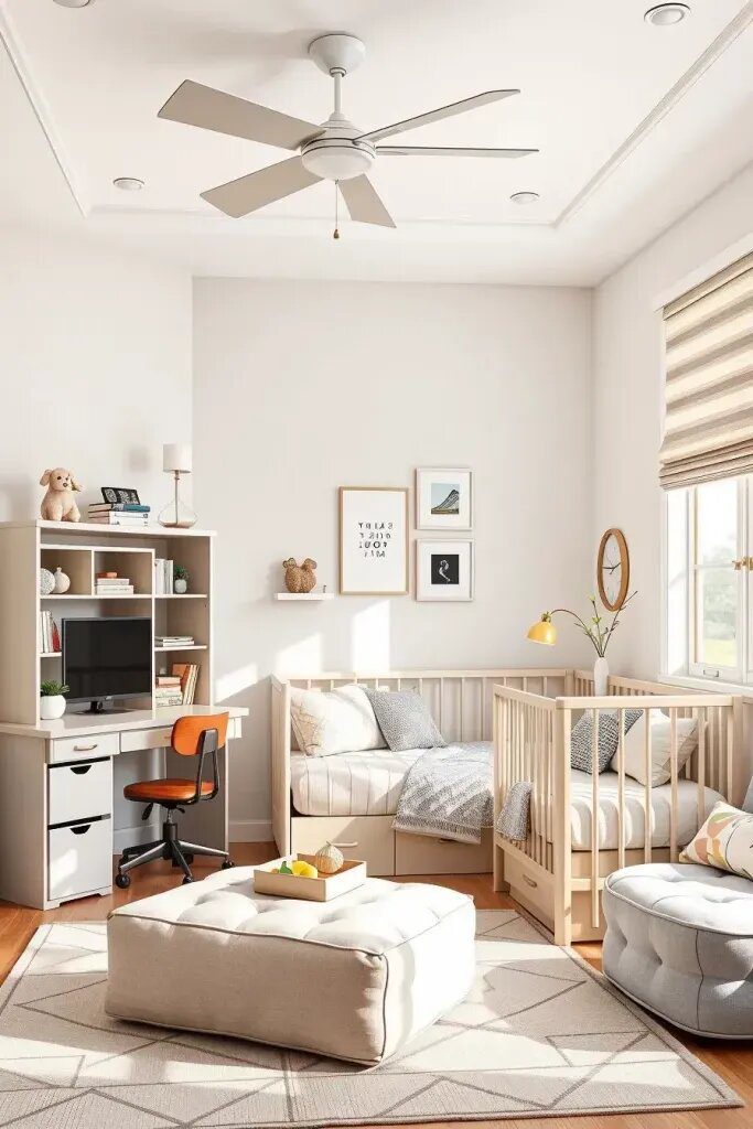 Space-Saving Multi-Purpose Room Layouts
