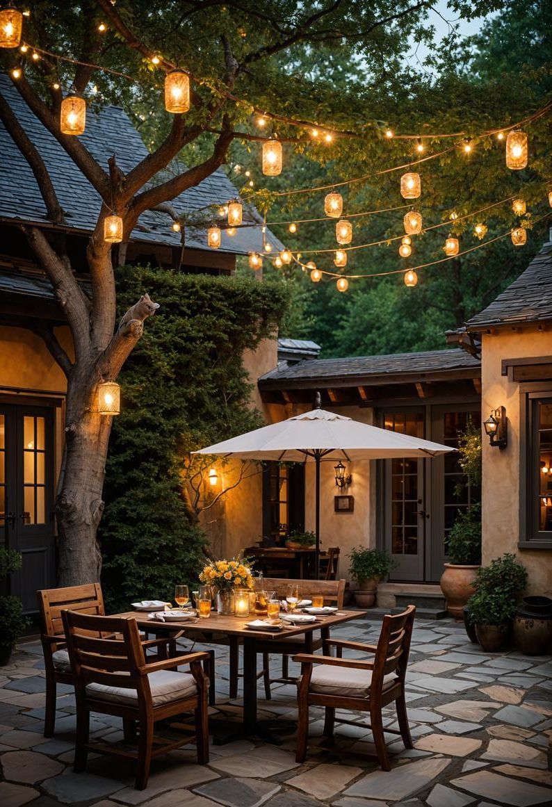 13. Flagstone Patio for Outdoor Dining