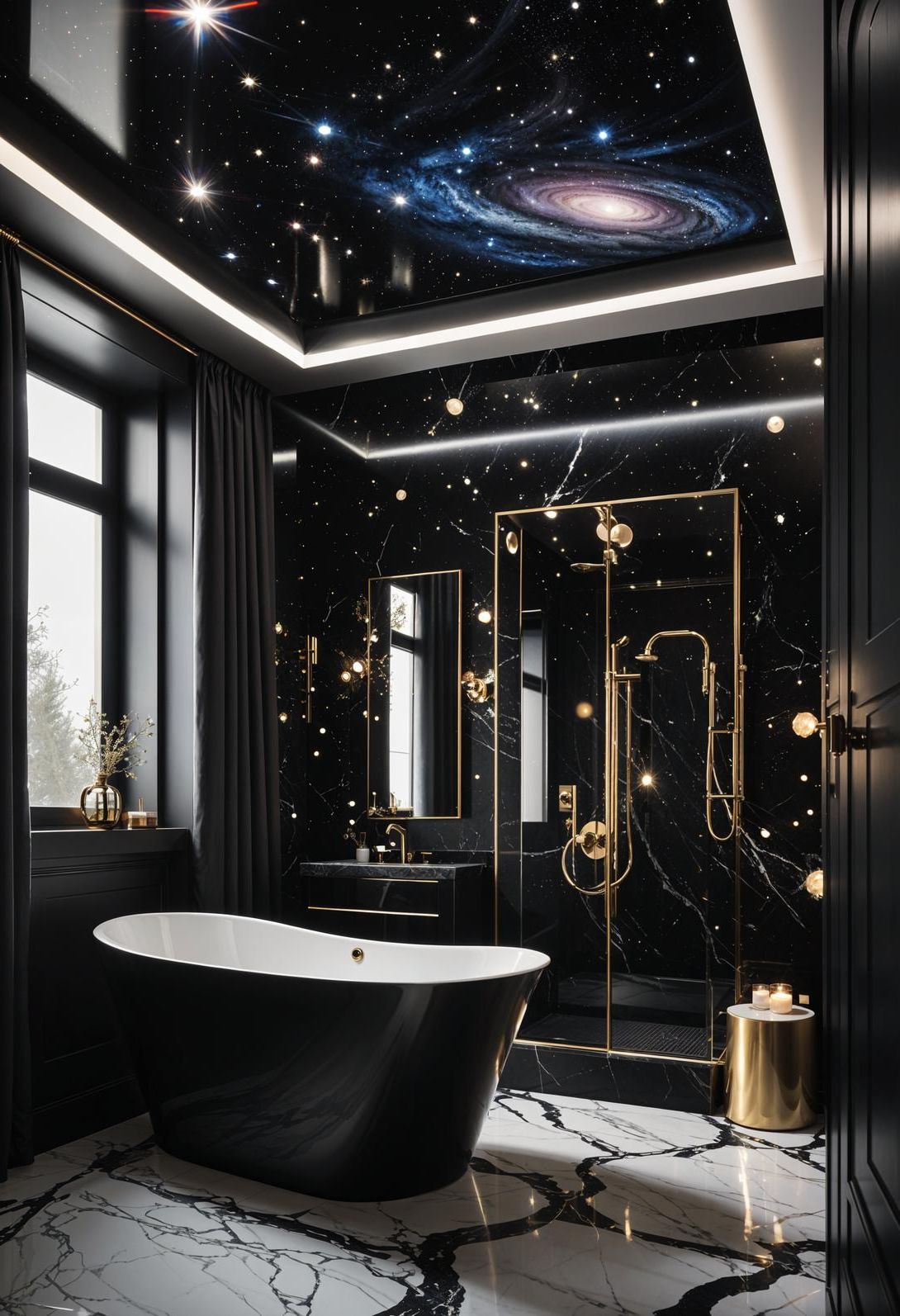 17. Galactic Bathroom Design Ideas