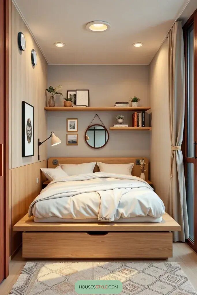 Sophie's Apartment: A Modern Japandi Bedroom Look