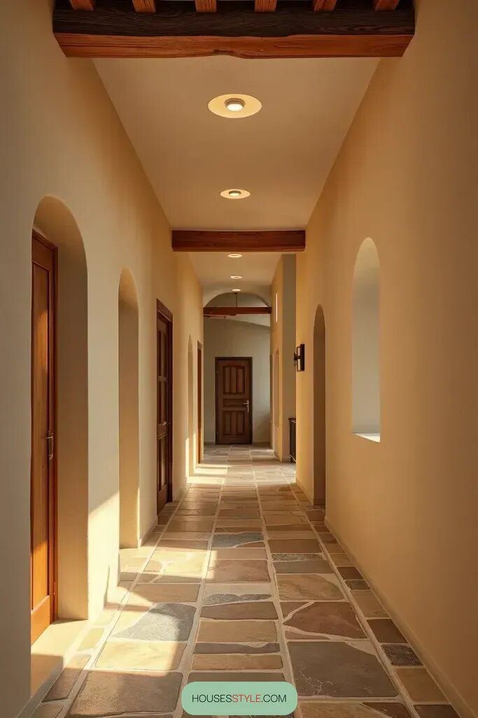 Textured Walls with a Rustic Finish