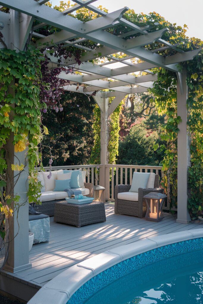Raised Deck With Built-In Storage