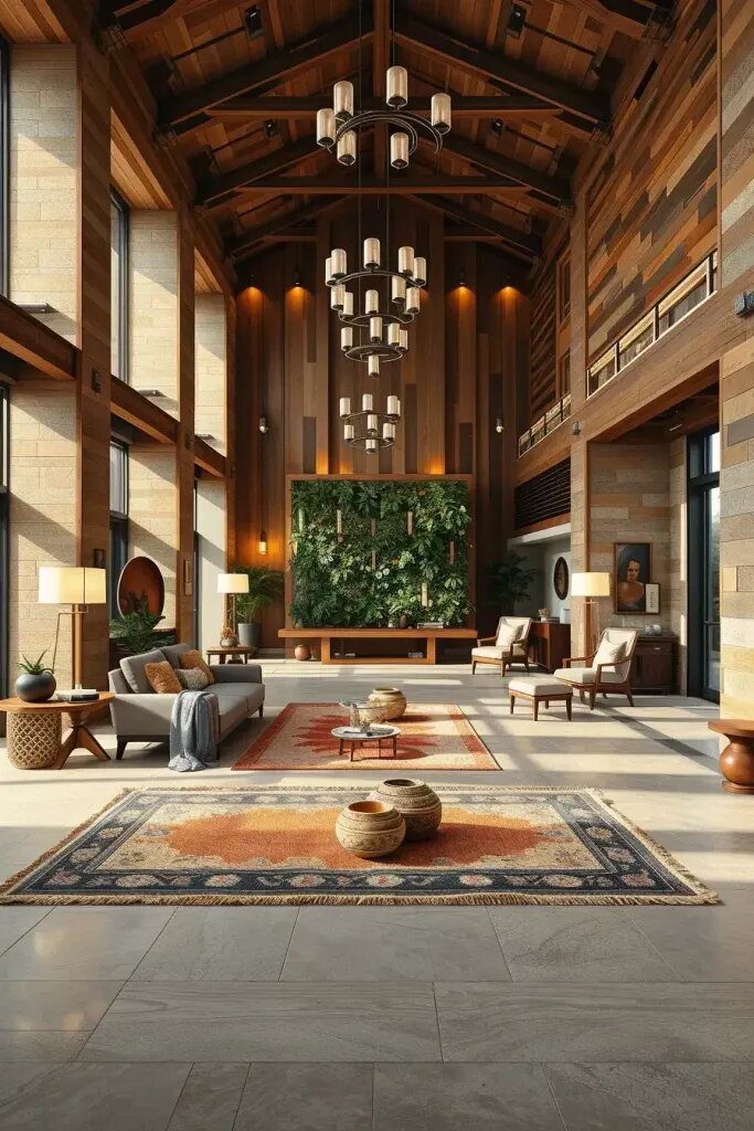 Sustainable Materials for Upscale Lobby Design - photo 2