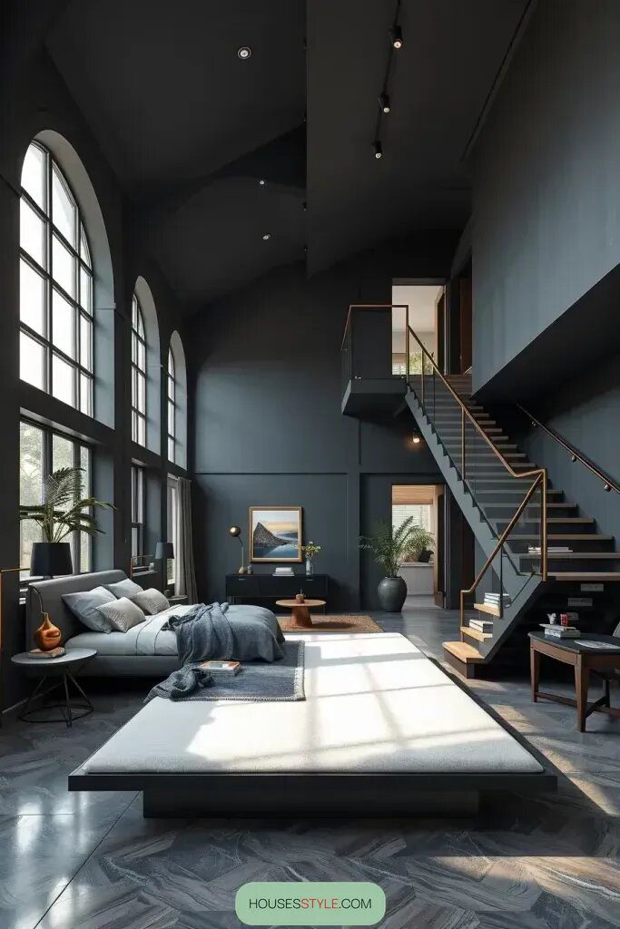 Monochrome Schemes With Strong Architectural Features