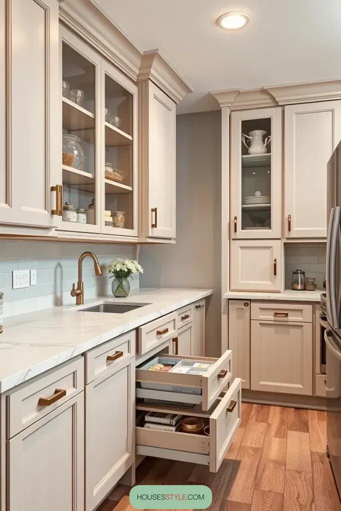 Soft Close Drawers Built for Convenience