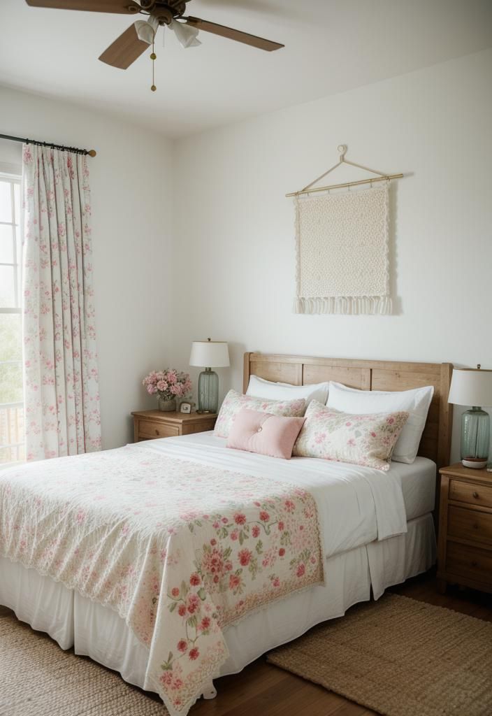 13. Charming Cottagecore Bedroom Style - photo 2