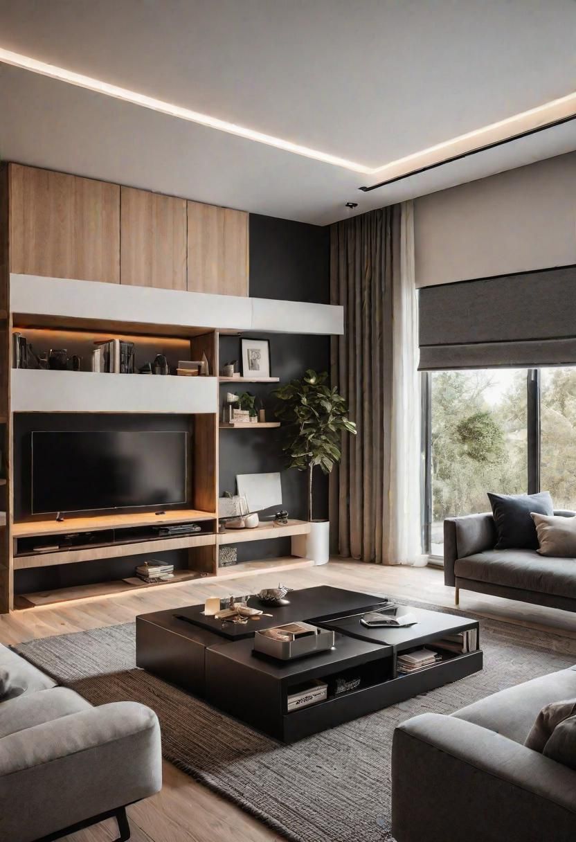 30. A Hidden Bed and Office Combo