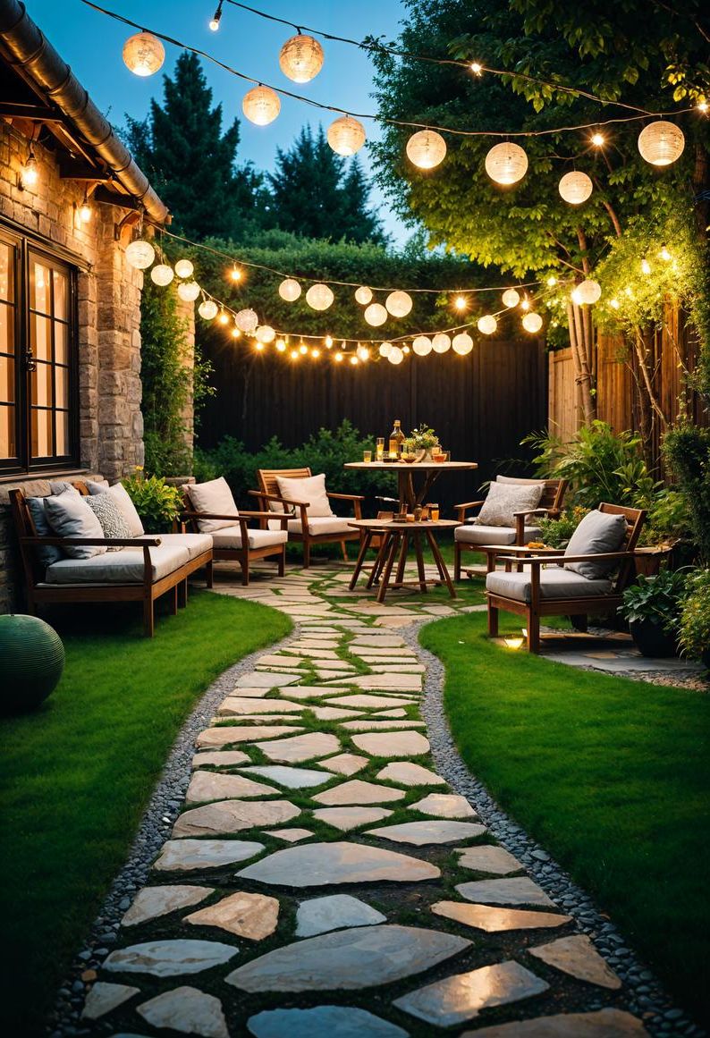 30. String Light Sphere Projects - photo 3