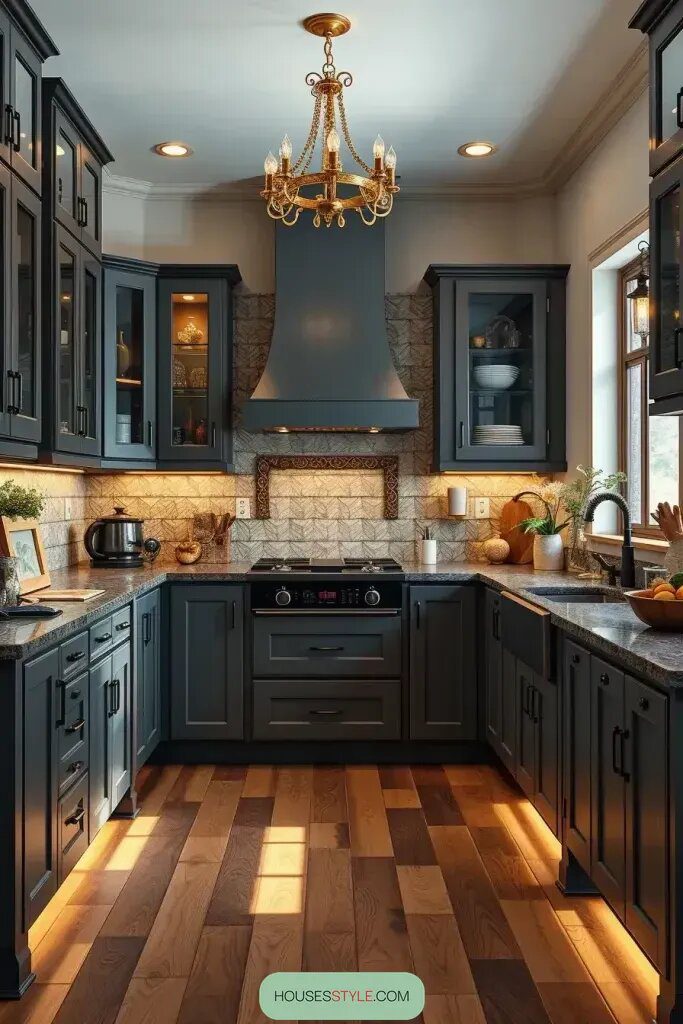 Dark Gray Cabinets for a Bold Look - photo 2