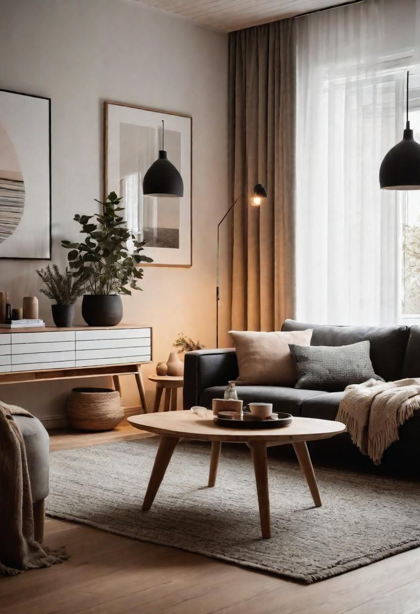 3. Cozy Scandinavian Living Room Ideas