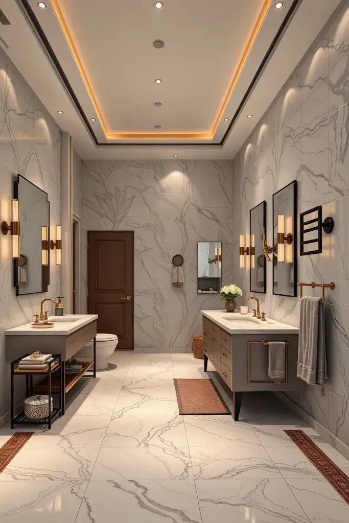 Warm Floors and Towel Warmers for Comfort