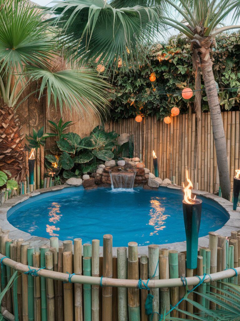 16. Natural Landscaped Pool Look