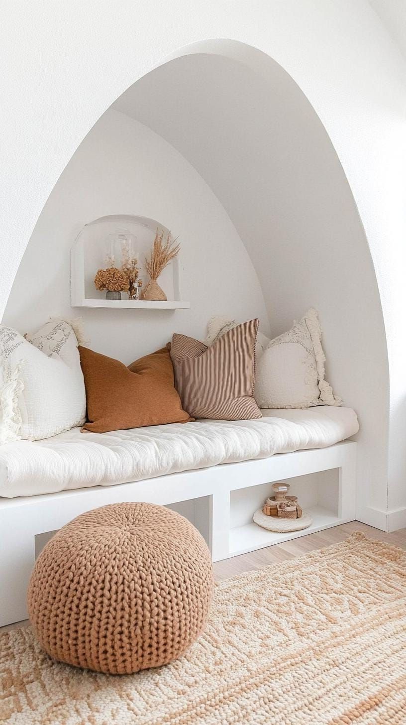 9. Cozy Corners with Floor Poufs - photo 3