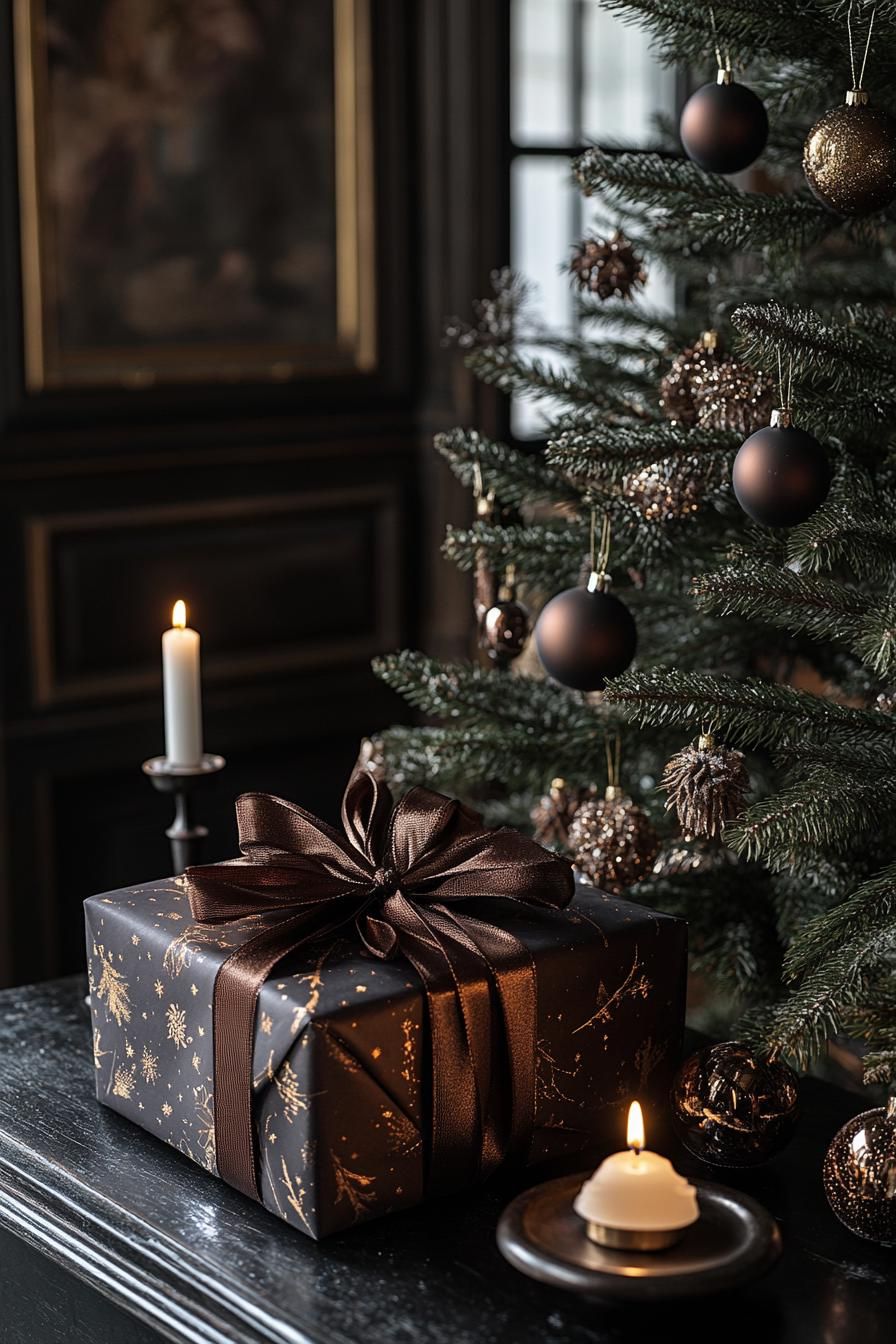 10. Elegant Holiday Ribbon Accents