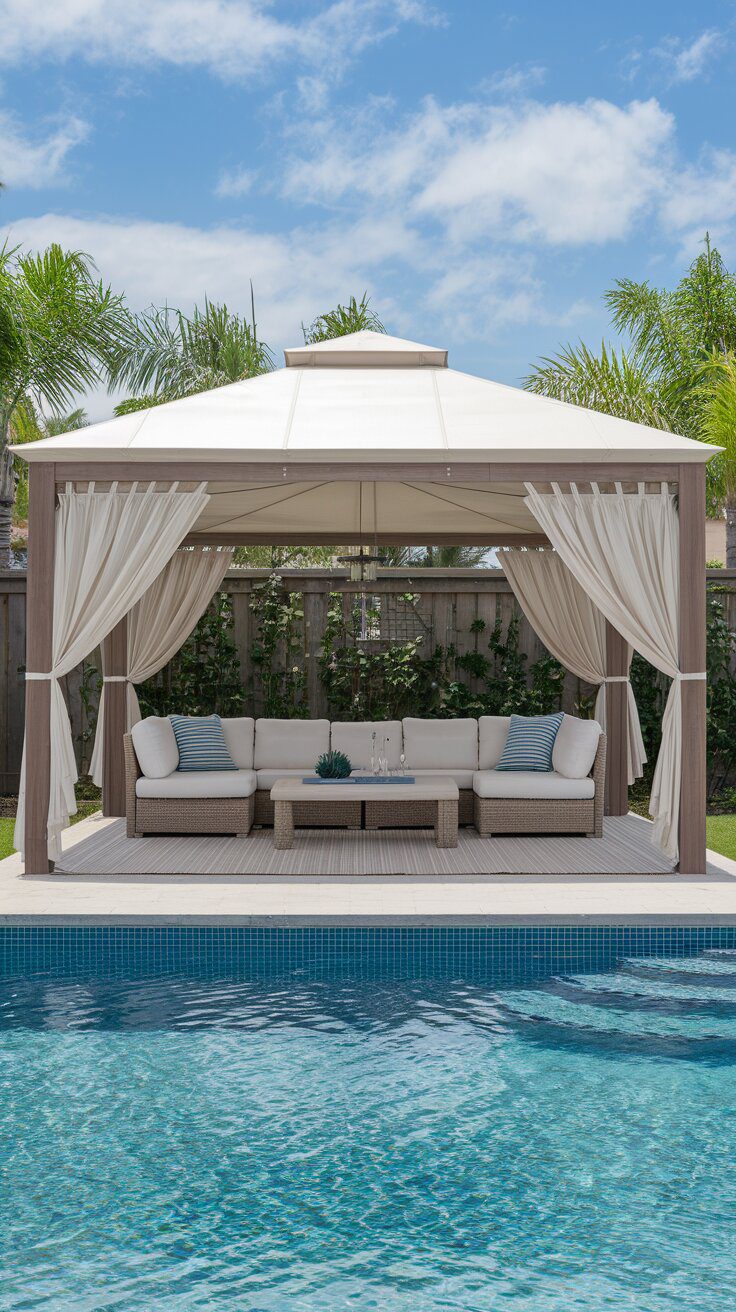Backyard Pools with Cabanas and Shade Structures - photo 2