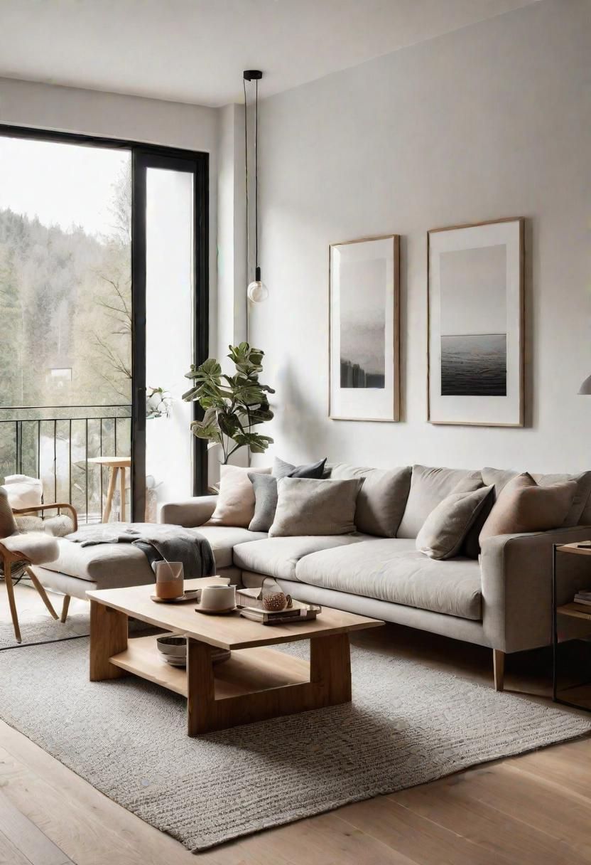 13. Scandinavian Minimalist Living Room Style