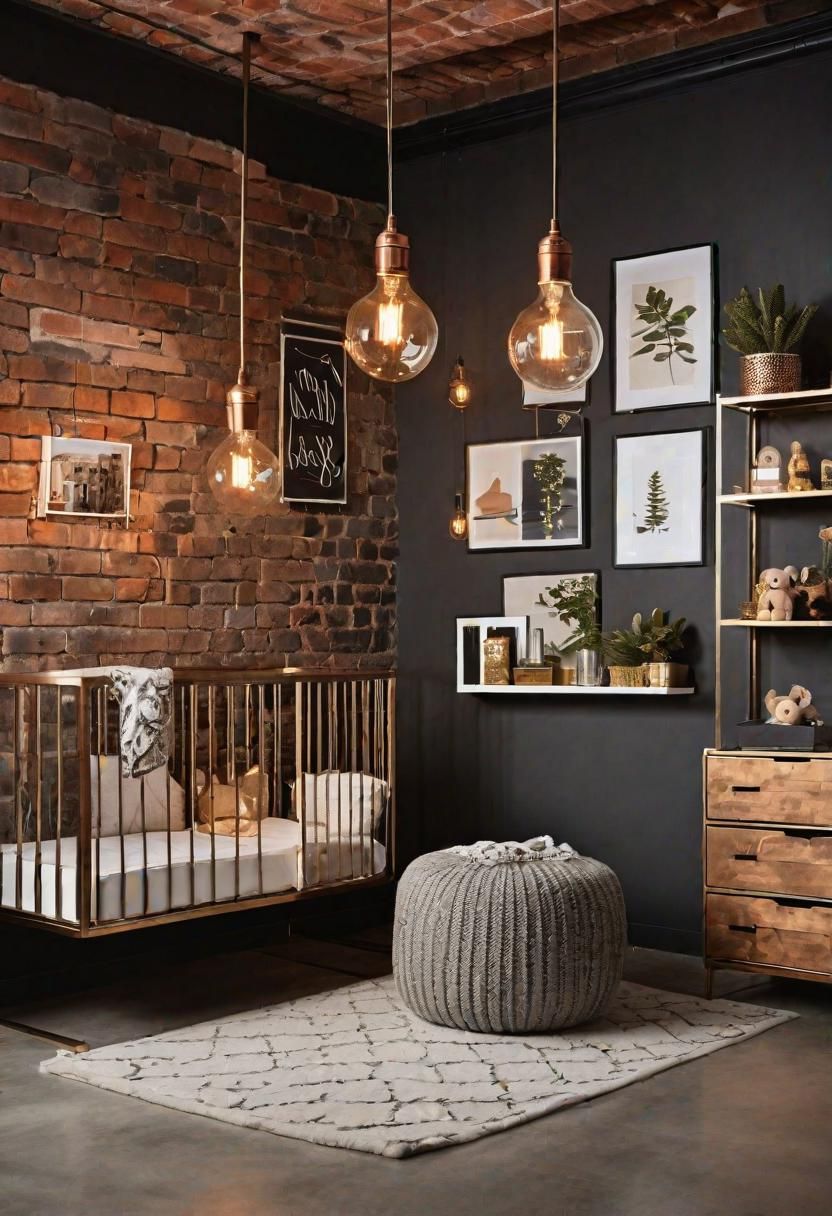 25. Industrial Loft Nursery Ideas