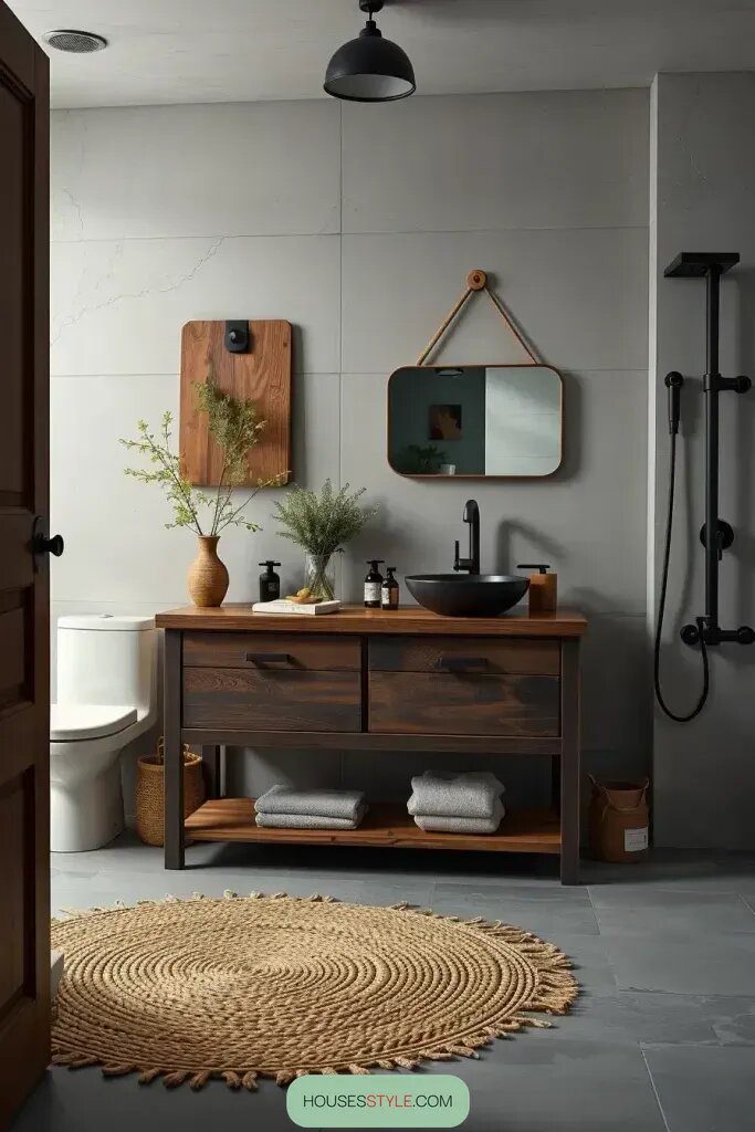 Pairing Matte Finishes With Earthy Materials - photo 2