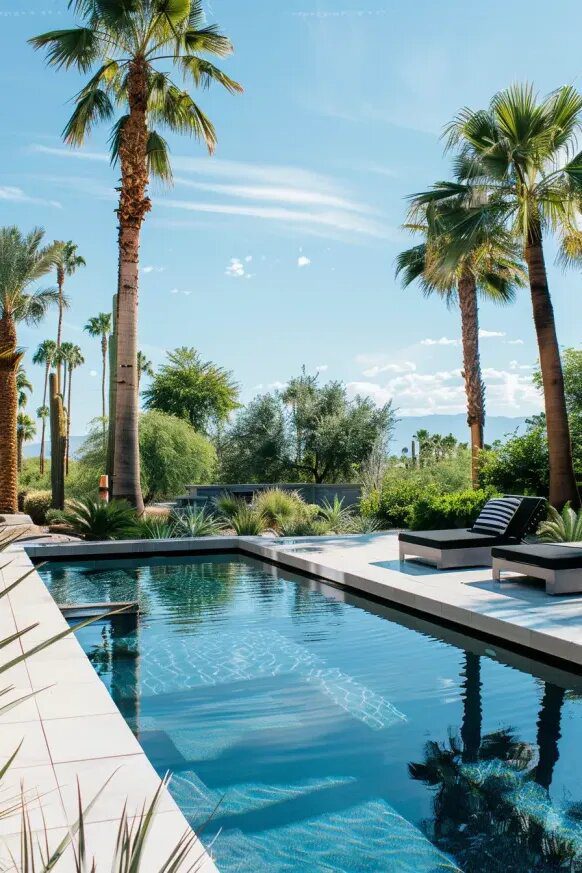 Palm Paradise Poolside Escape