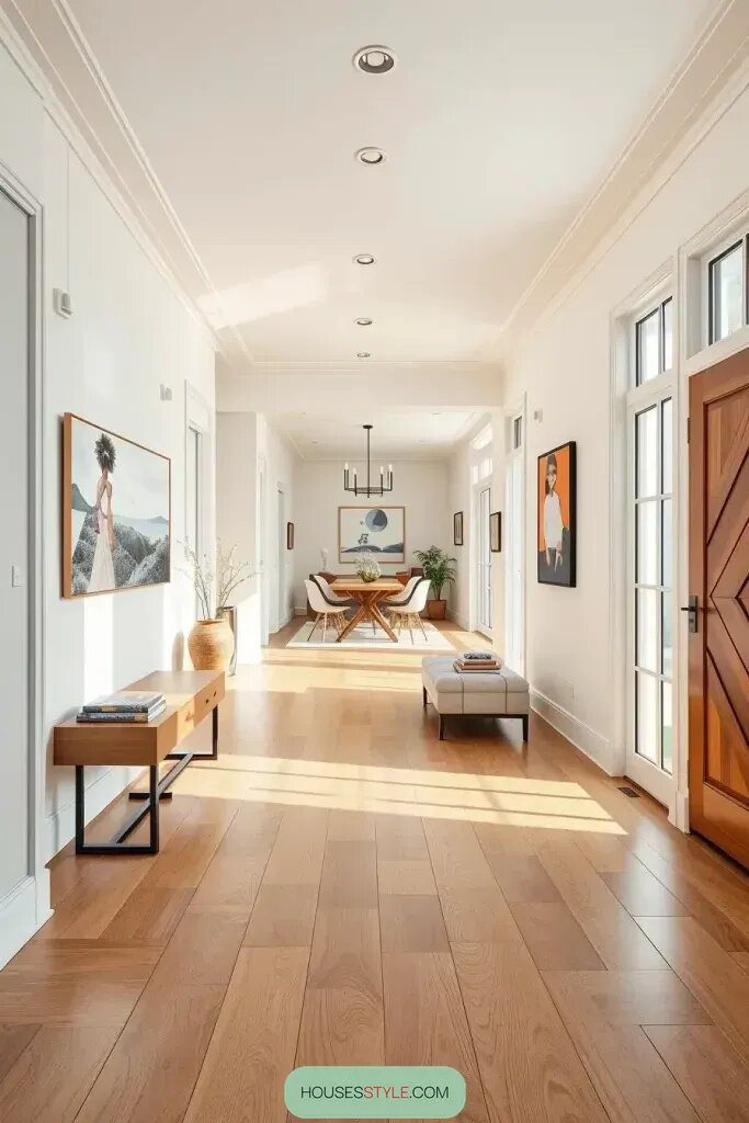 Designing A Hallway With Seamless Flow