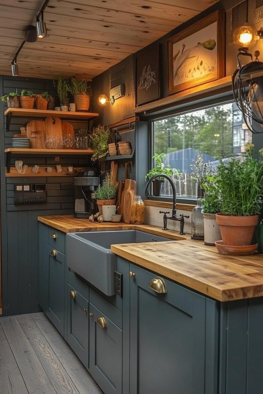 18. Warm Up Apartments with Butcher Block - photo 3