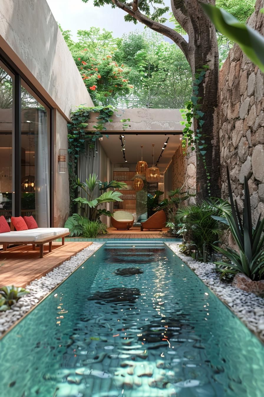 2. Sleek Plunge Pool Oasis - photo 2