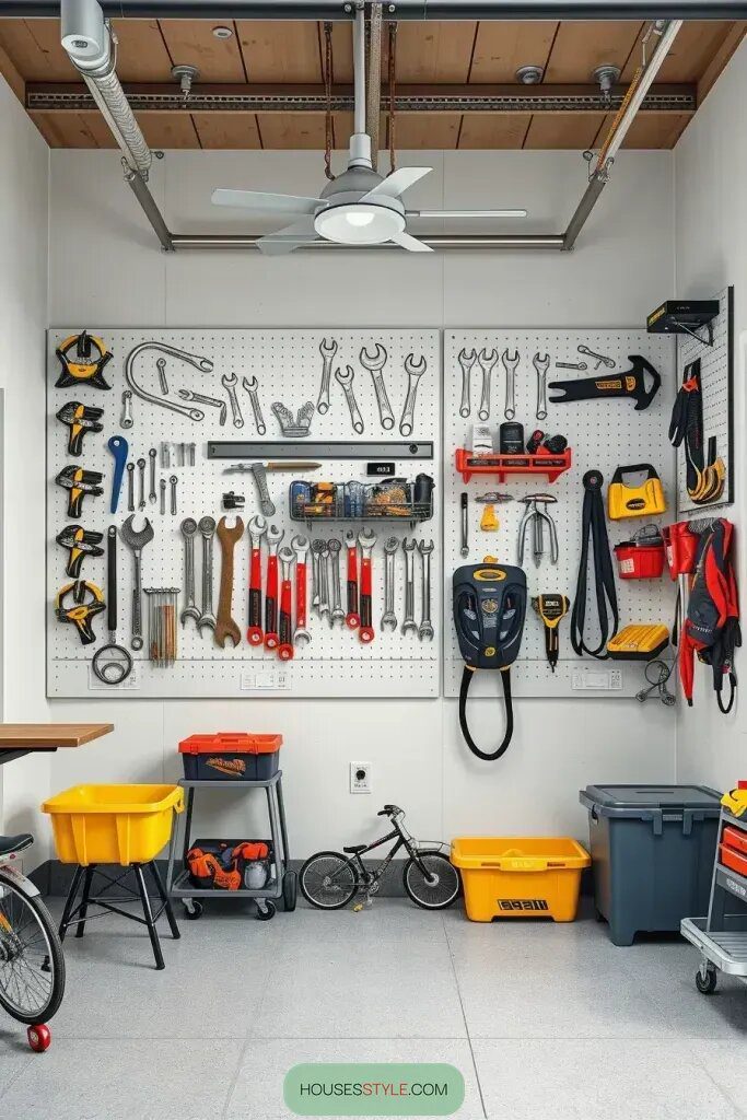 Mount Pegboards for Everyday Tool Storage