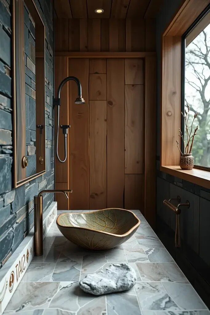 Nature-Inspired Sinks and Handcrafted Sculptures - photo 2