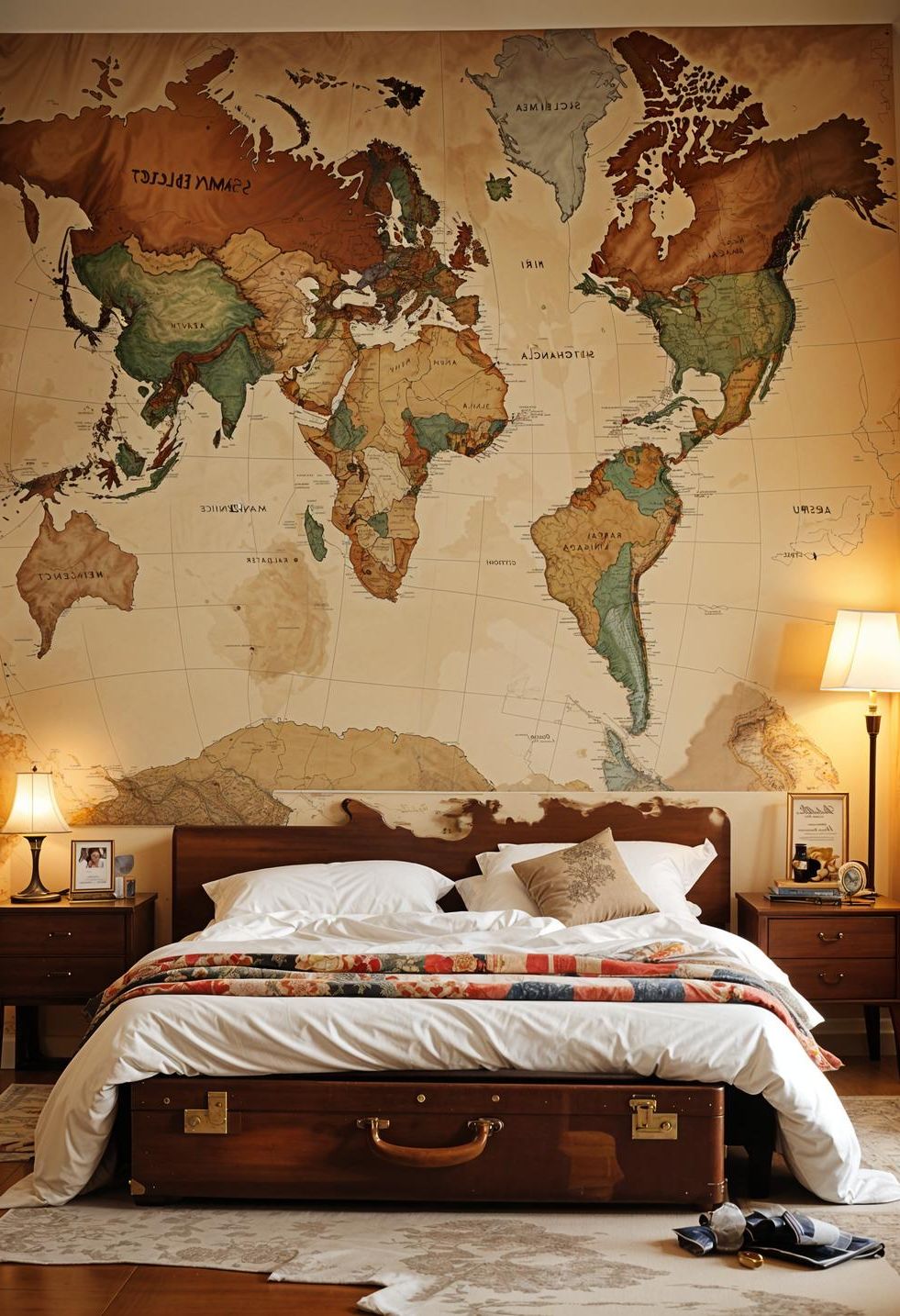 11. Wanderlust-Inspired Teen Bedroom Ideas
