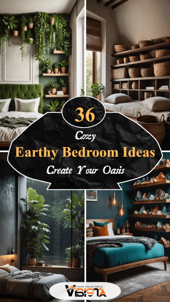 36 Earthy Bedroom Ideas for a Serene Space
